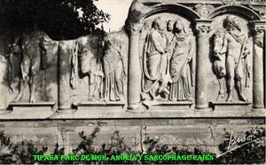 TIPASA PARC DE MGR ANGELVY ET SARCOPHAGE PAIEN